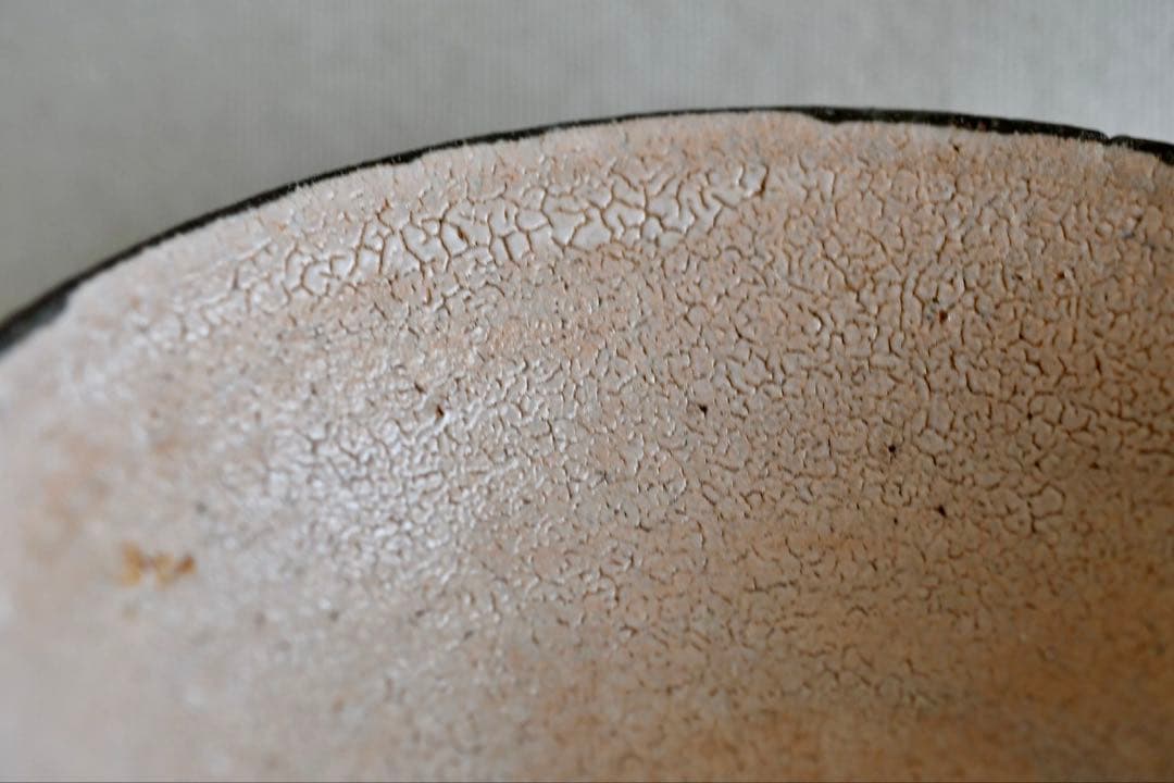 唐津　皮鯨　抹茶碗