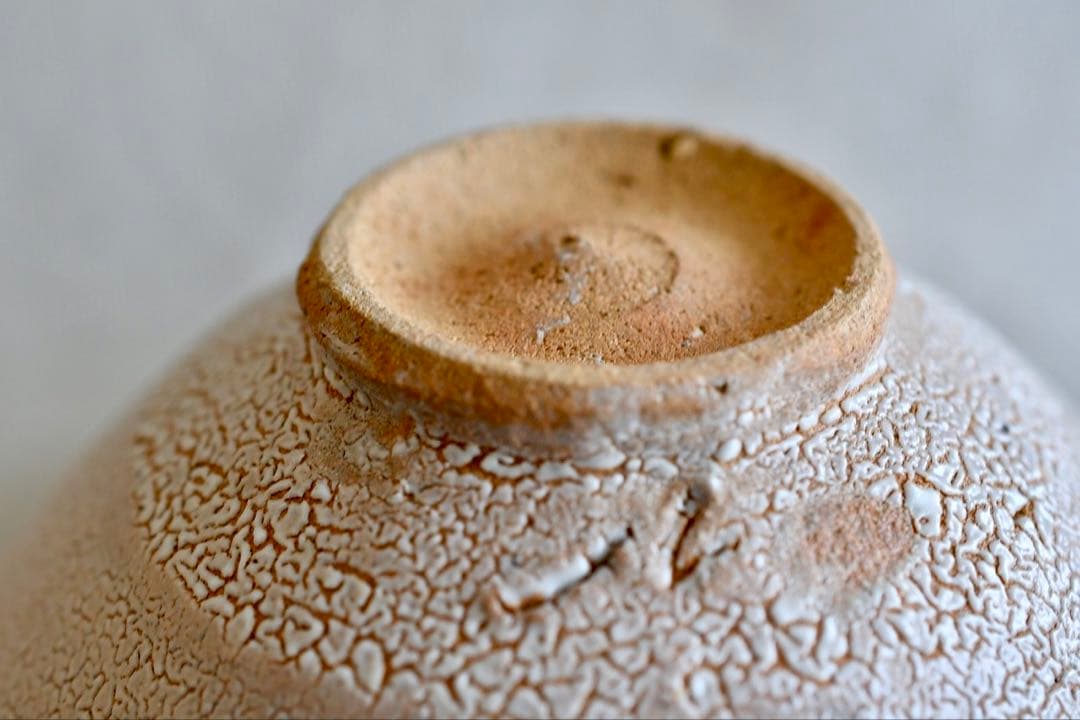 唐津　皮鯨　抹茶碗