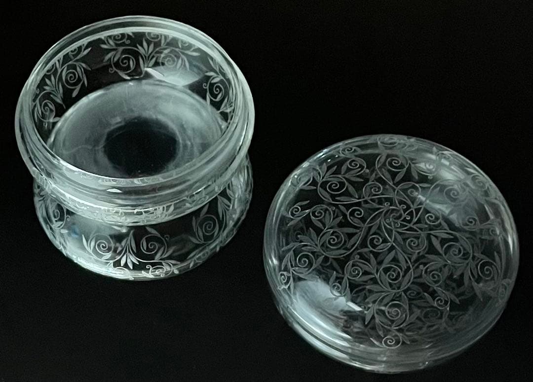 BACCARATオールドバカラ /※ゴルフジュアン 蓋物