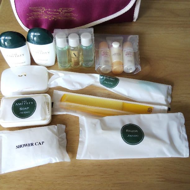 トワイライトエクスプレス　アメニティ