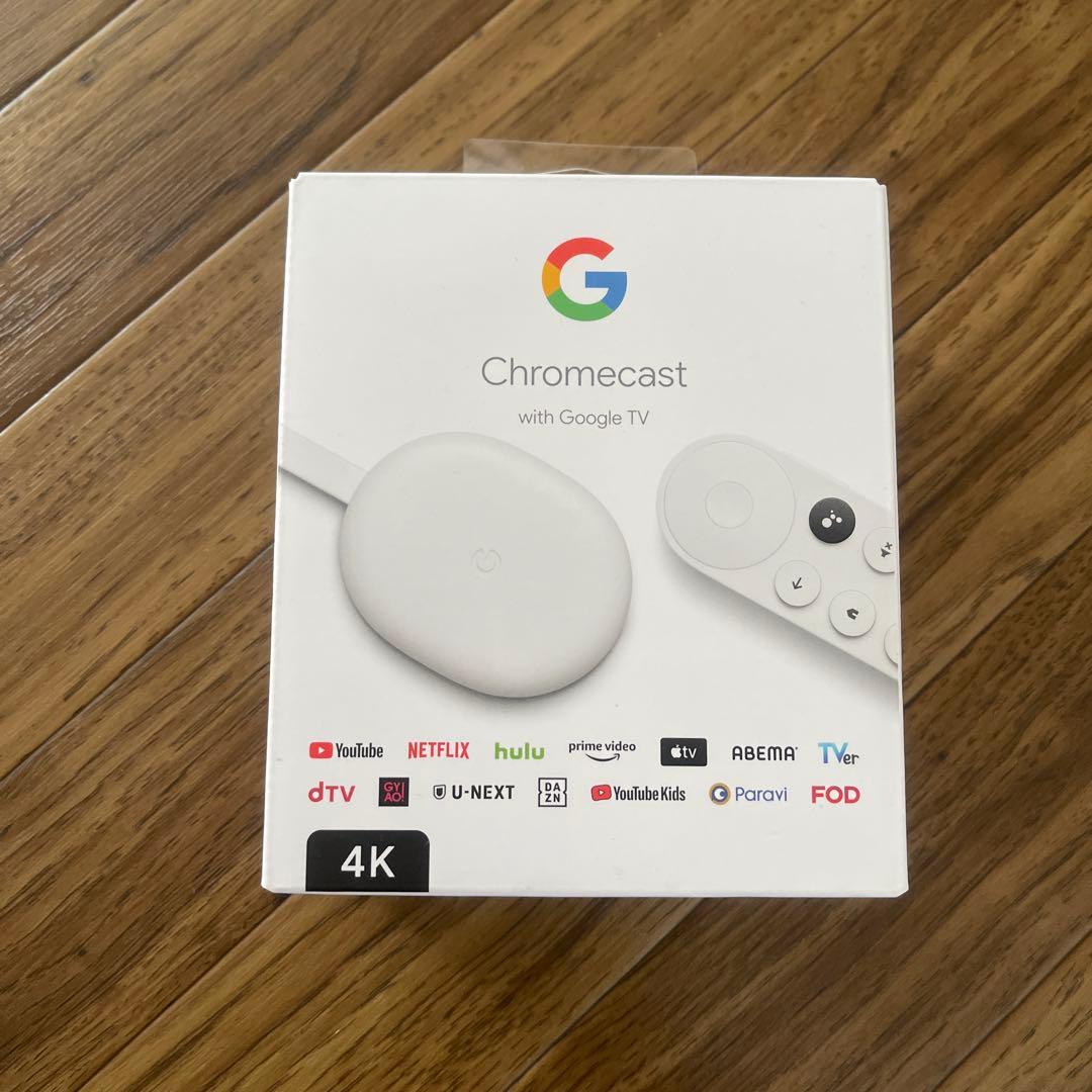 【新品】Chromecast with Google TV 4K