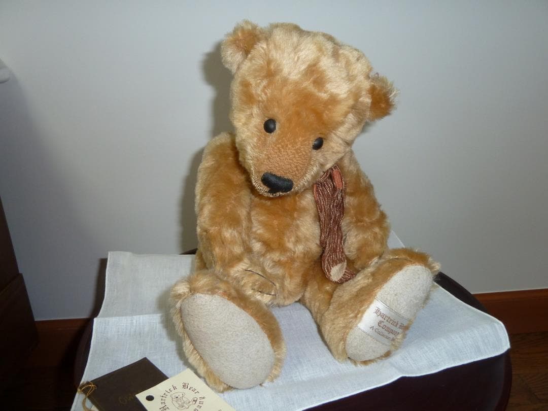 イギリス／ハートリックベアー（シュタイフレプリカ）テディベアーハンドメイド
