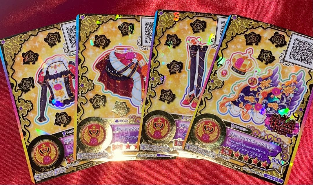 アイカツオンパレード ルーレット ブルーミングクイーンコーデ