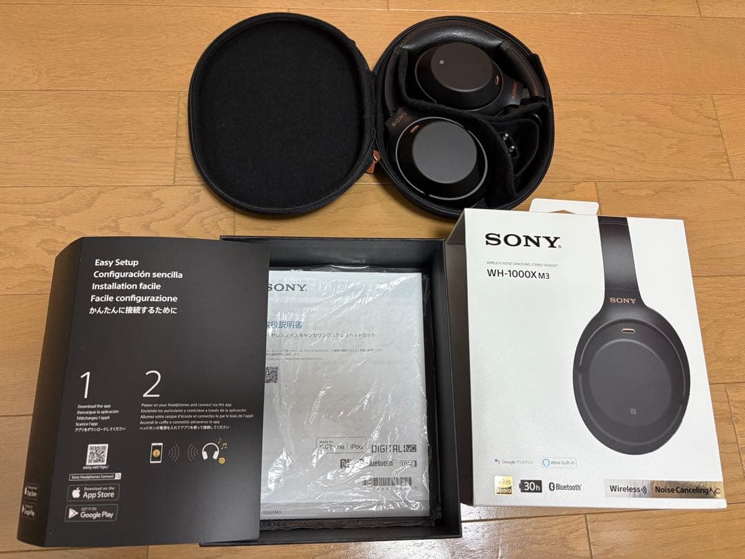 SONY WH-1000XM3 ワイヤレスヘッドセット