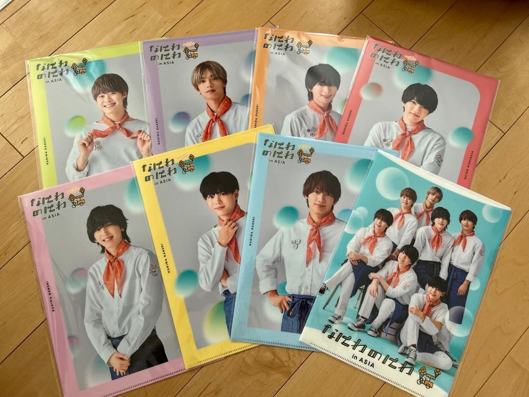 なにわのにわ in ASIA アクリルキーホルダー ステッカー クリアファイル