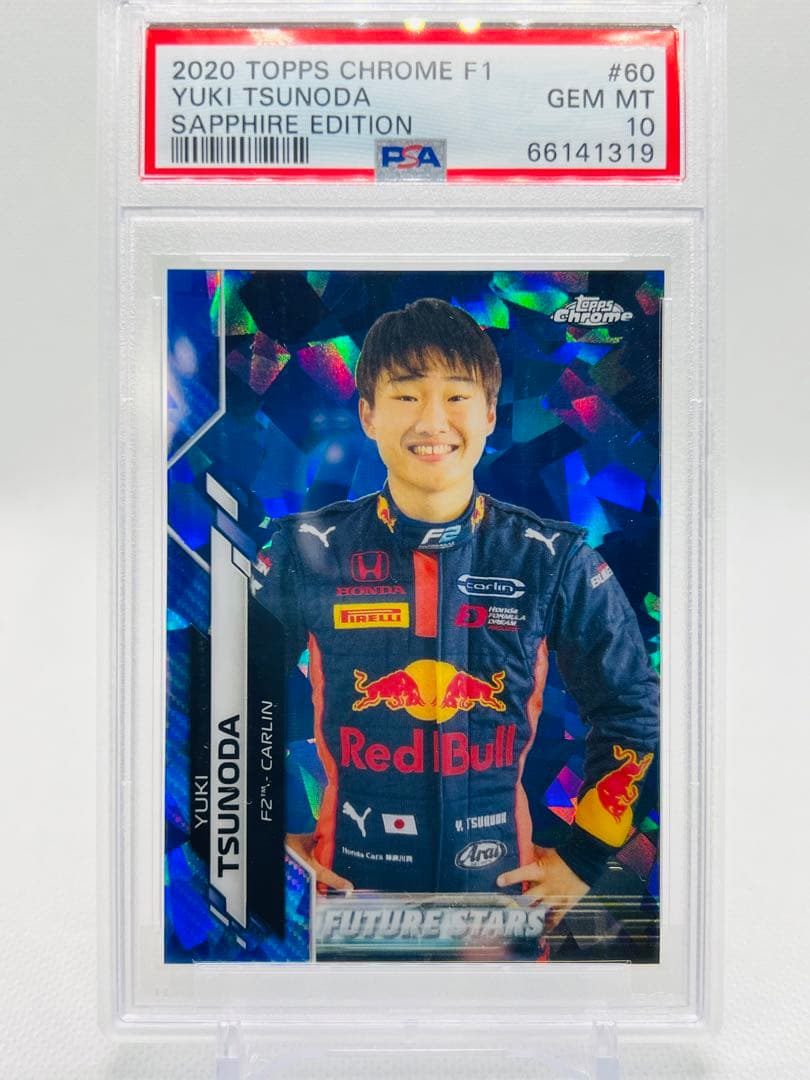 2020 Topps PSA 10 Chrome Sapphire RC角田裕毅