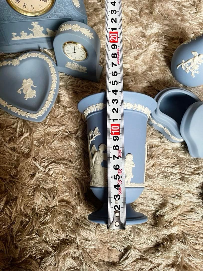 ウェッジウッド　ジャスパー　時計　まとめ売り　フラワーポット