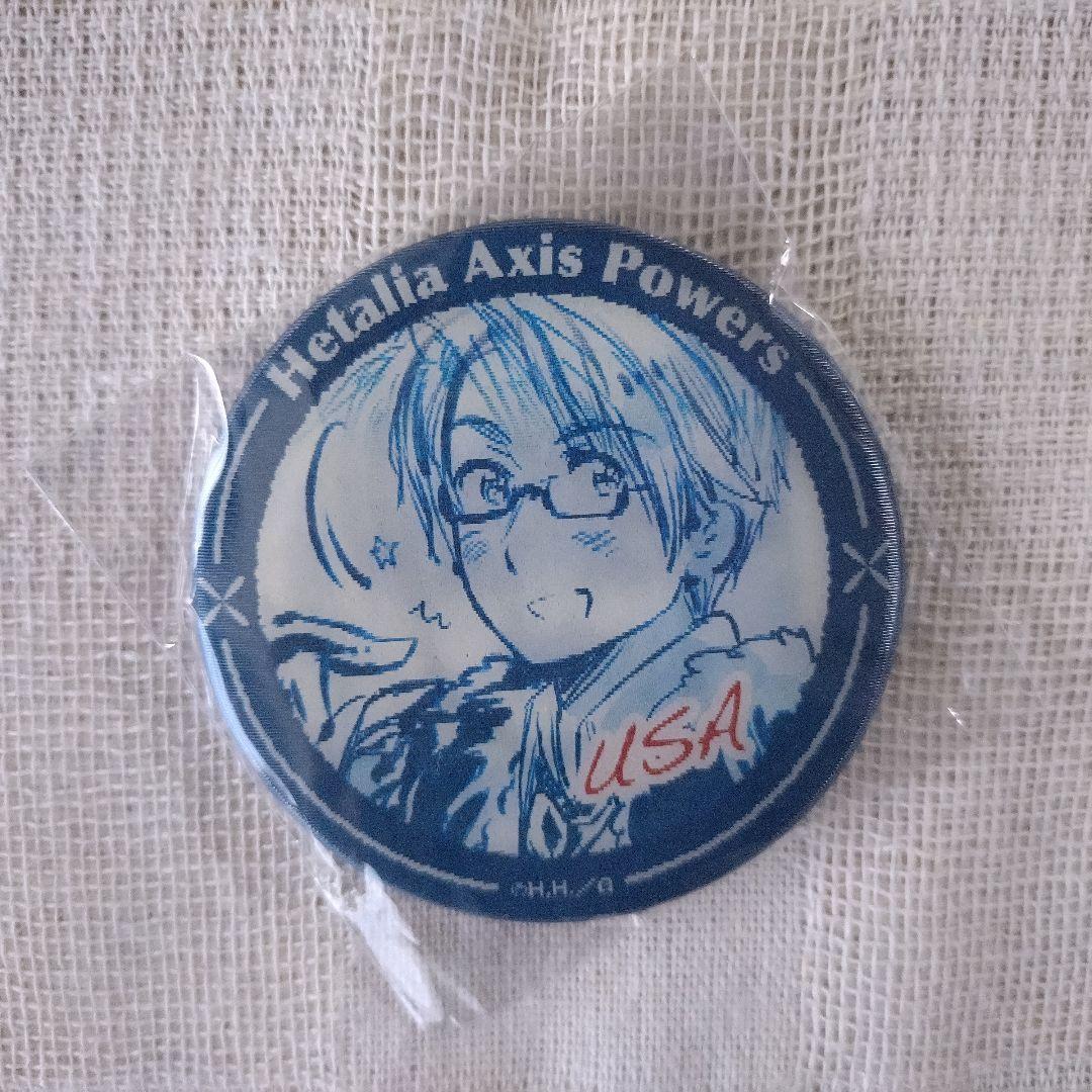 ヘタリア　アメリカ　チェンジング缶バッジ　しちへんげだよっ！　七変化　アニメガ