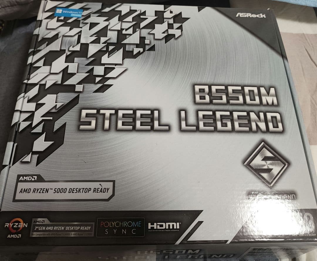 ASRock B550M STEEL LEGEND マザーボード おまけ付き