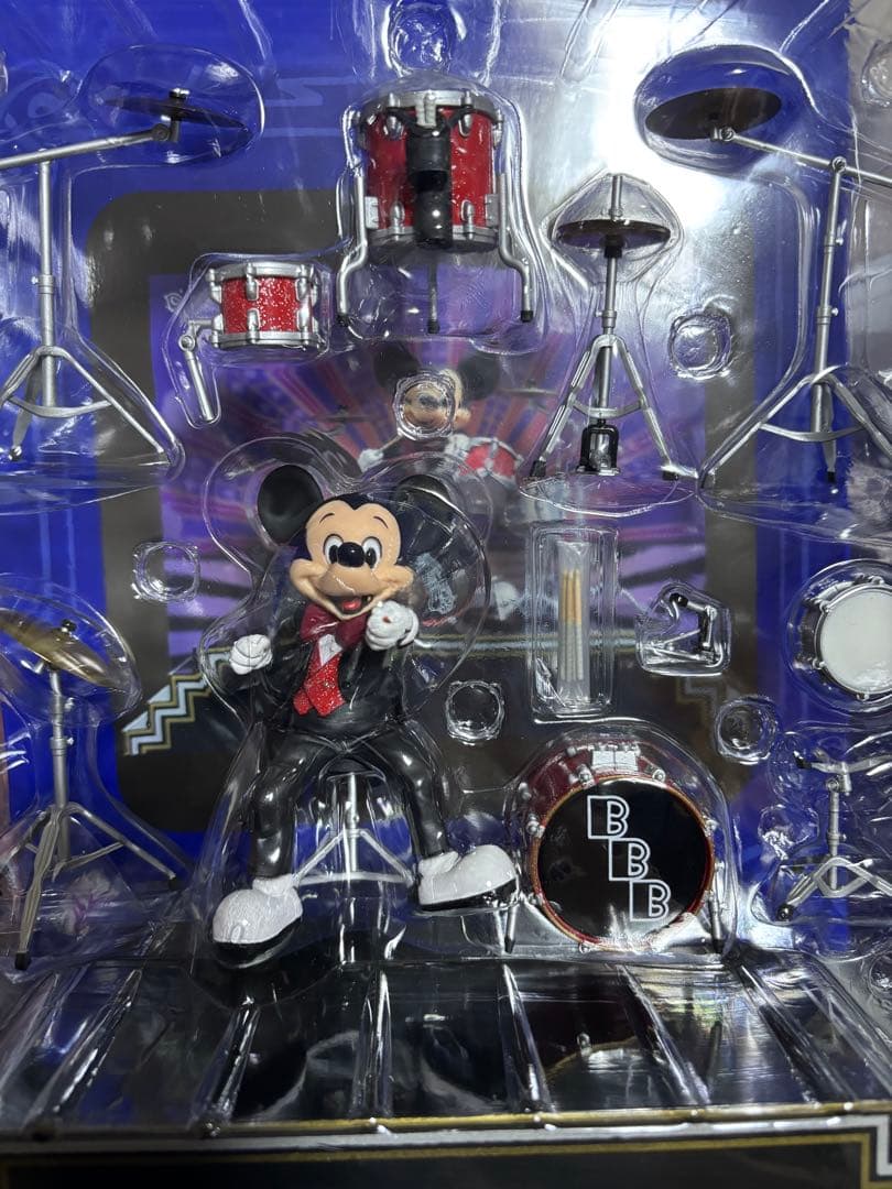 【未使用】ミッキーマウス ビッグバンドビート フィギュアリン