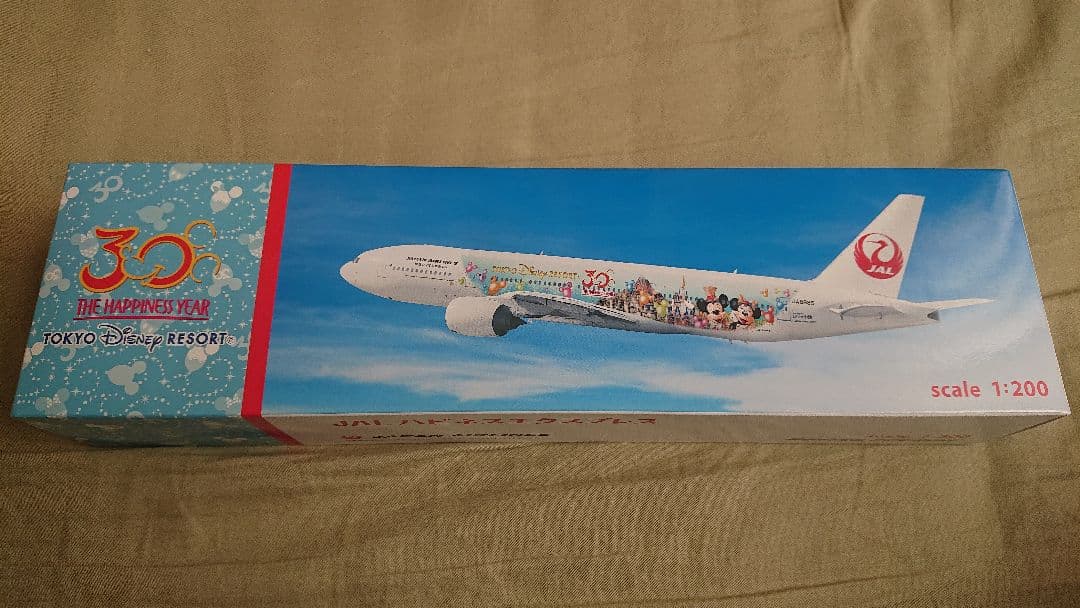 【非売品】ディズニー ＪＡＬ２００分の１フィギュア新品・超レア