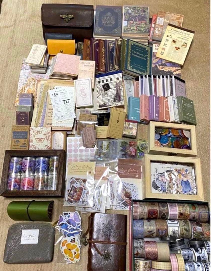 コラージュ素材 紙モノ まとめ売り