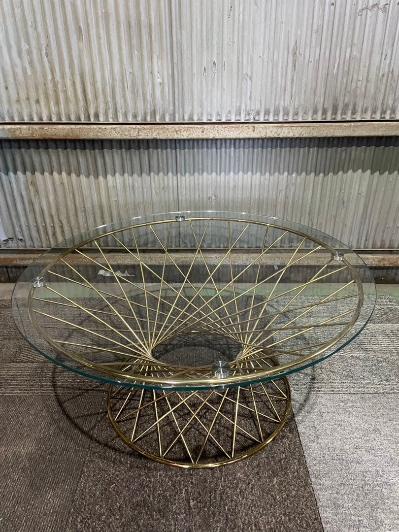 ヘボラルフローレン フランフラン　マーリアサイドテーブル φ800