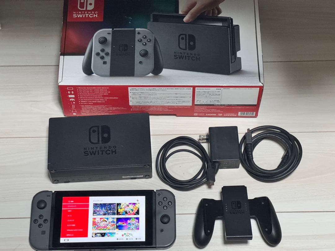 NintendoSwitch本体 グレー