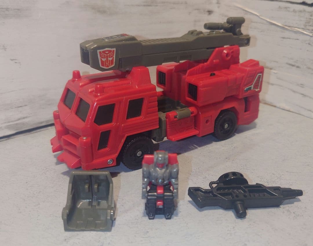 【当時物】トランスフォーマー ヘッドマスターズ キャブ 1987年製