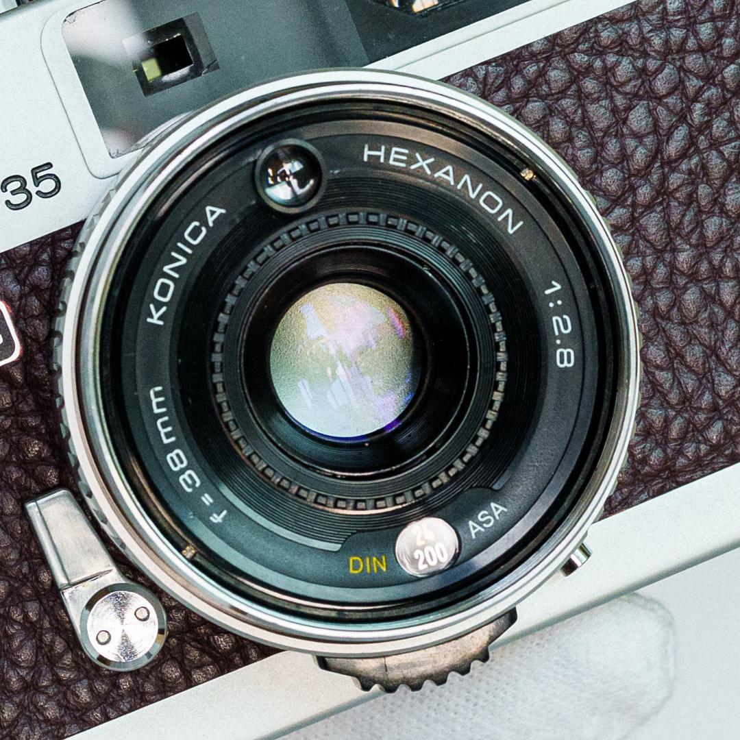 （kiki）Konica C35 flash matic バーガンディ