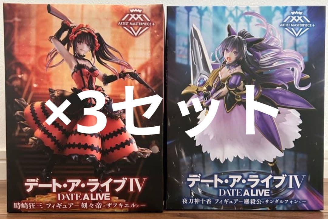 デート・ア・ライブIV AMP+時崎狂三 & 夜刀神十香 フィギュア