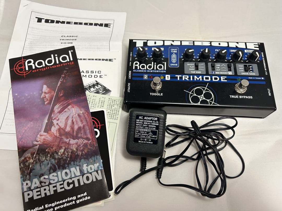 Radial TONEBONE TRIMODE 2CH真空管ディストーション