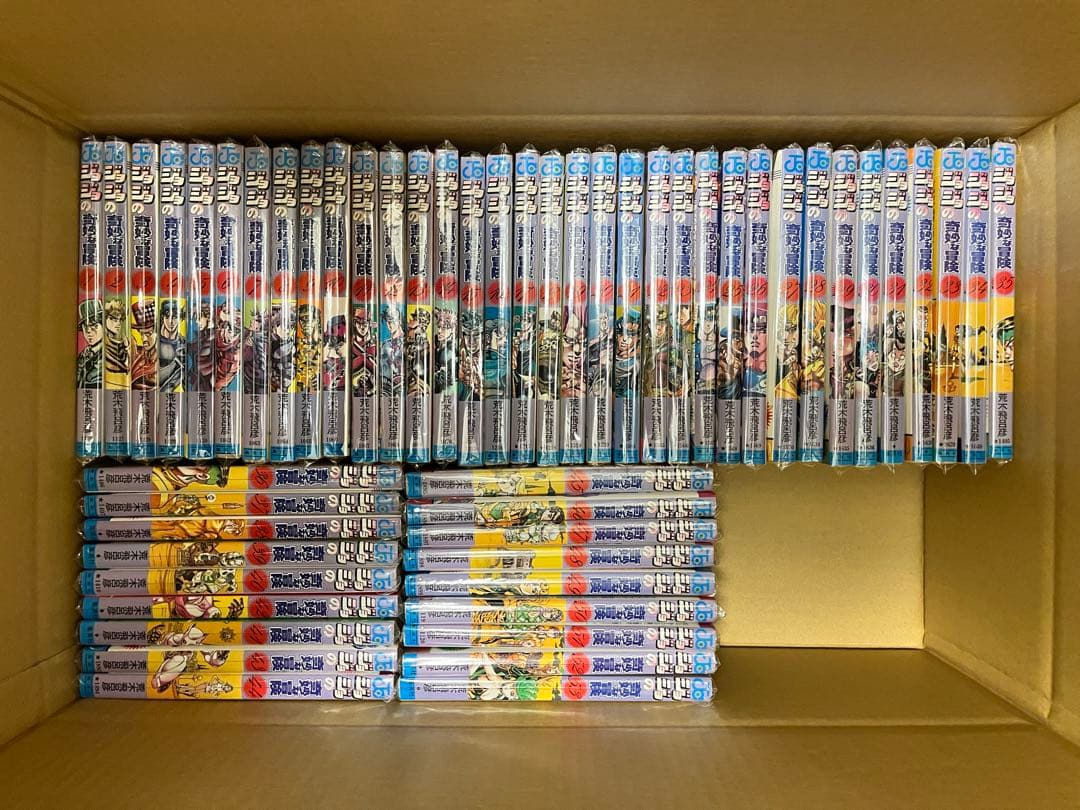 【裁断済み単行本】　ジョジョの奇妙冒険セット