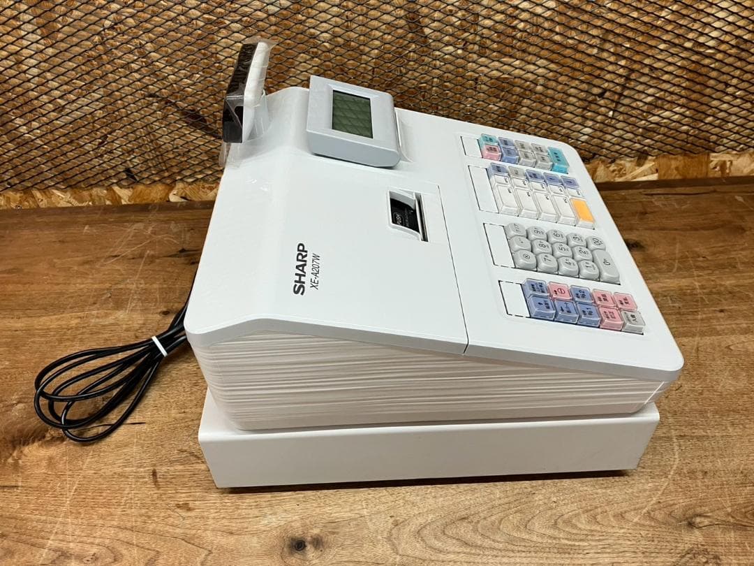 大人気★SHARP★XE-A207W★シャープ★レジ★レジスター
