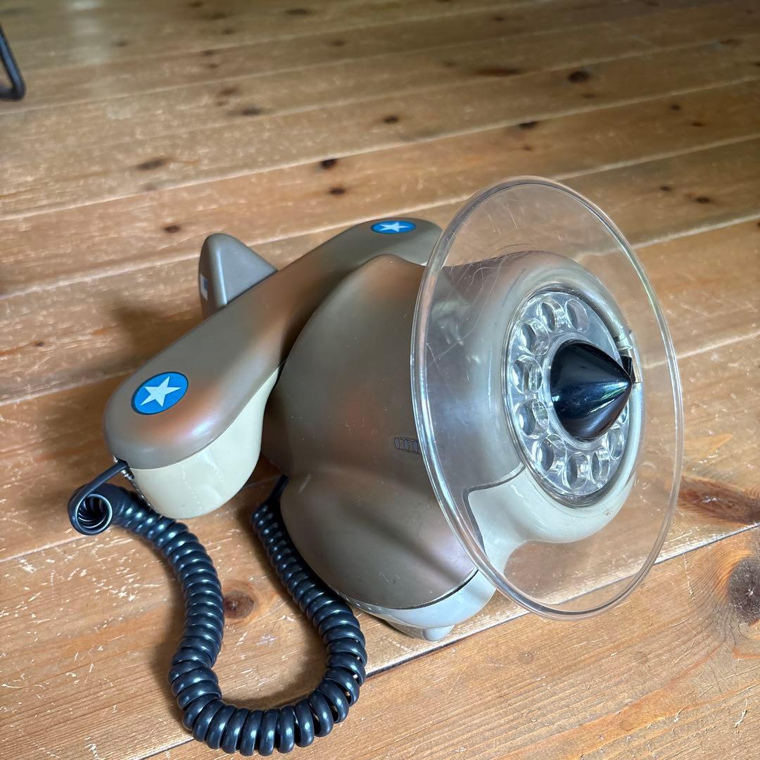 【U.S. Air Force】アメリカ空軍戦闘機型 電話機 70s ビンテージ