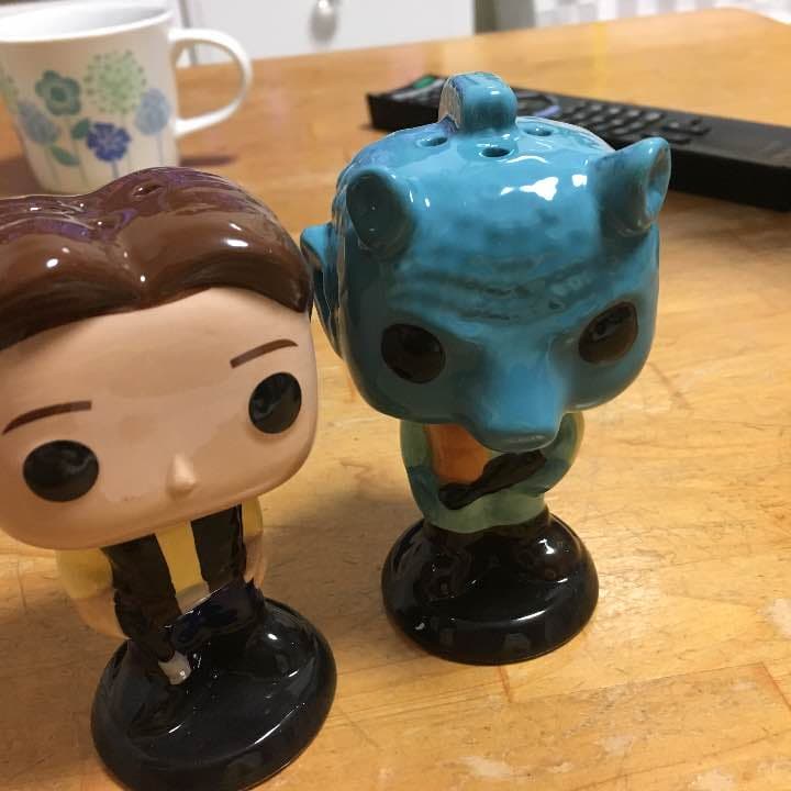 funko pop スターウォーズ グリードとハンソロ