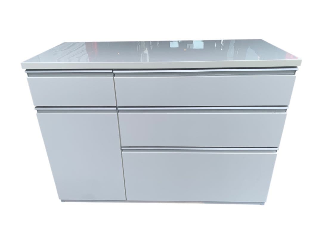 ニトリ キッチンカウンター（キュリー2 120CT WH） 大阪限定 美品