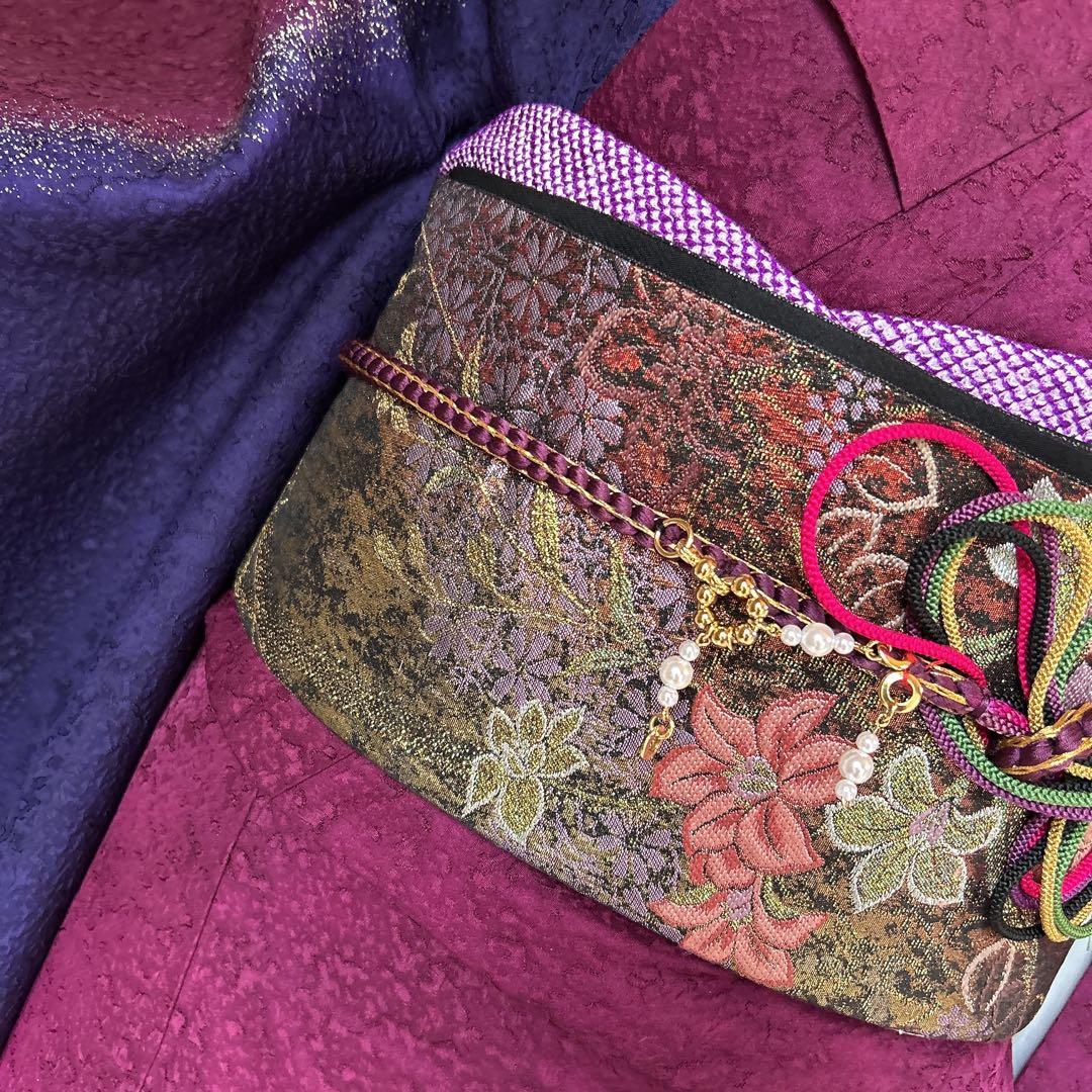 振袖➕長襦袢フルセット　やまと謹製　豪華　大人かわいい　シンプル