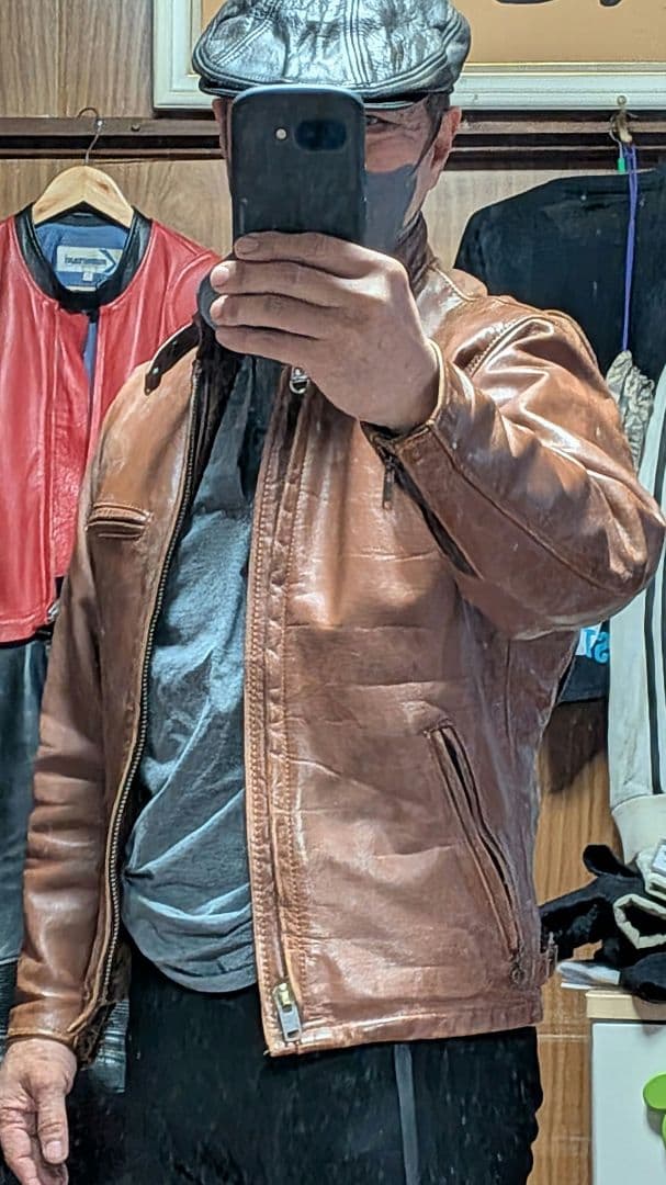 絶版レア141希少茶Schottシングル代表641の革違い34、交換も可！