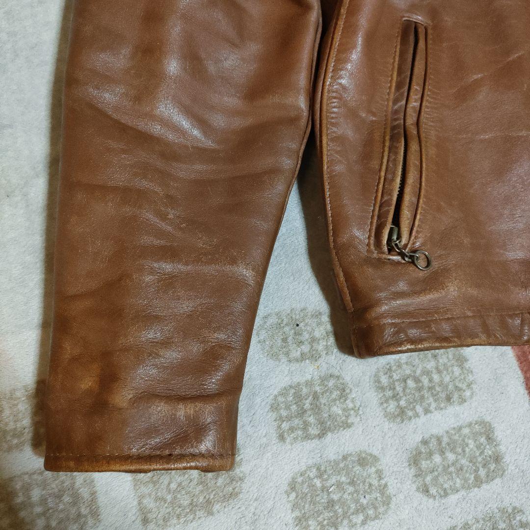 絶版レア141希少茶Schottシングル代表641の革違い34、交換も可！