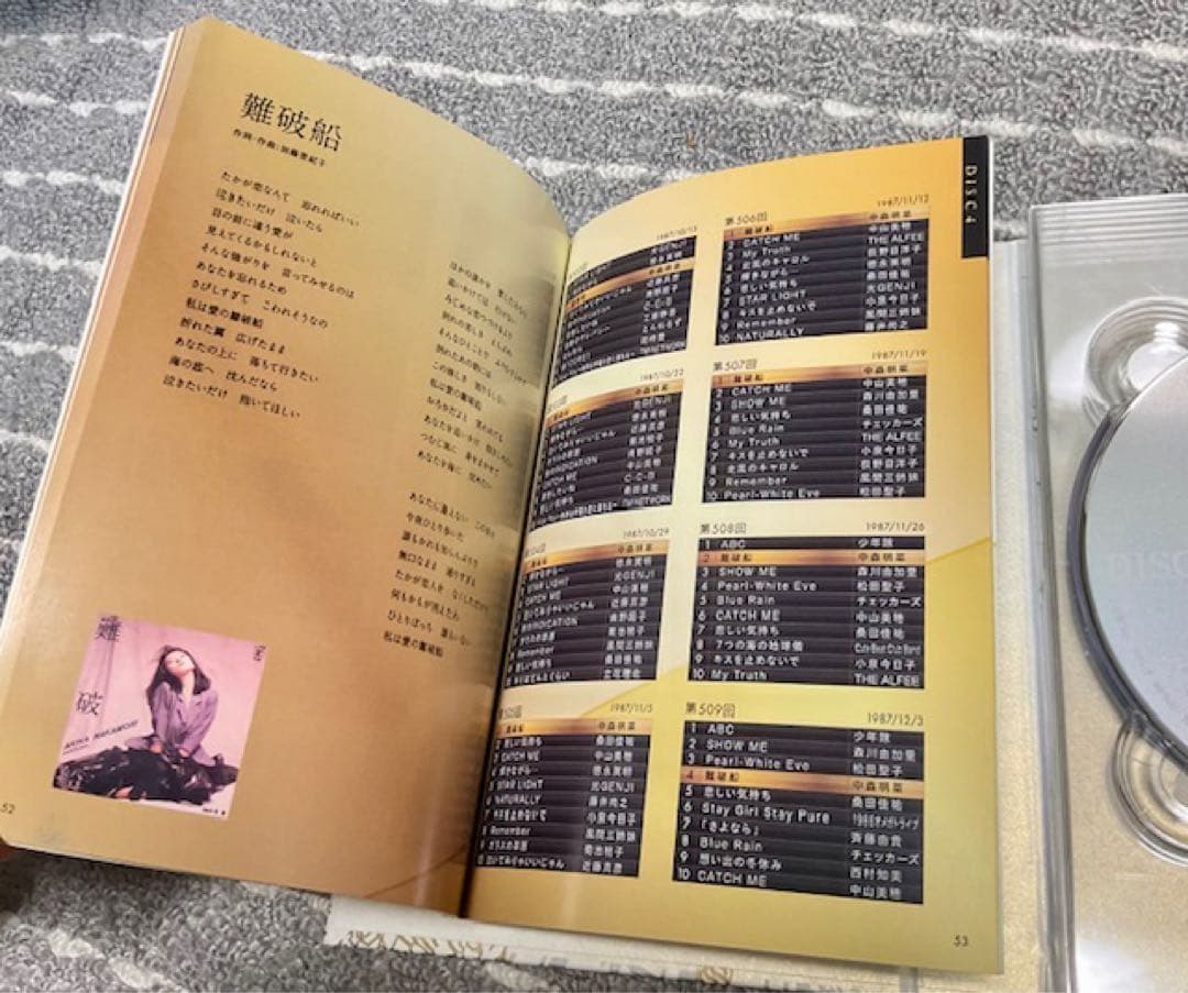 中森明菜 30th ザ・ベストテン プレミアムBOX DVD5枚組【ほぼ未使用】