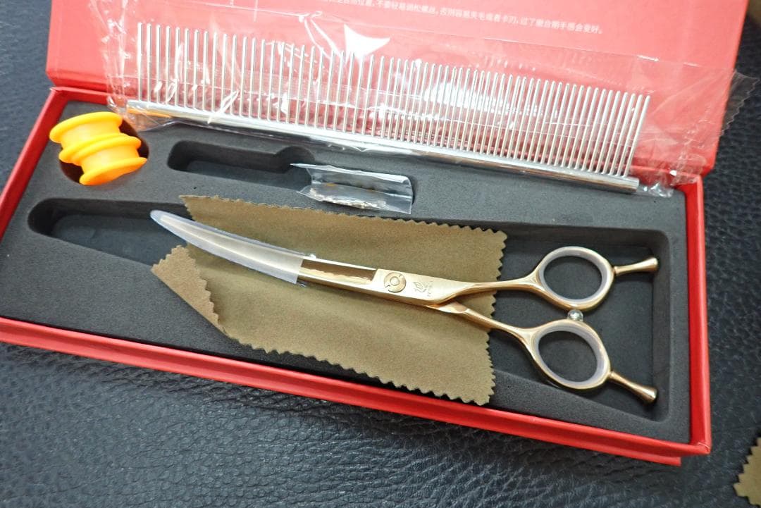 ★年末セール中★Fenice製★ギザ刃カーブシザー★6.5インチ★１０％OFF★