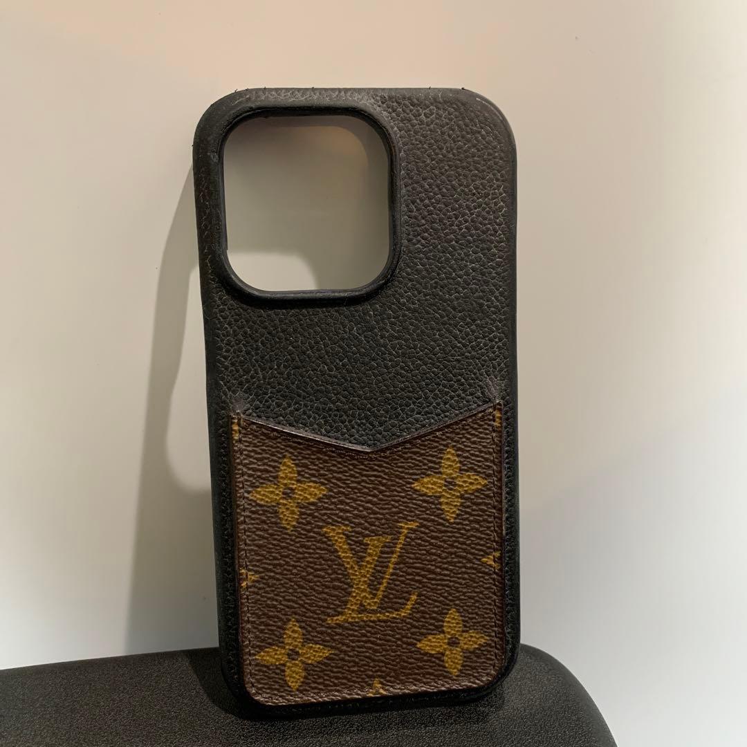 ルイヴィトン iPhone15PRO バンパー モノグラム ケース 携帯カバー