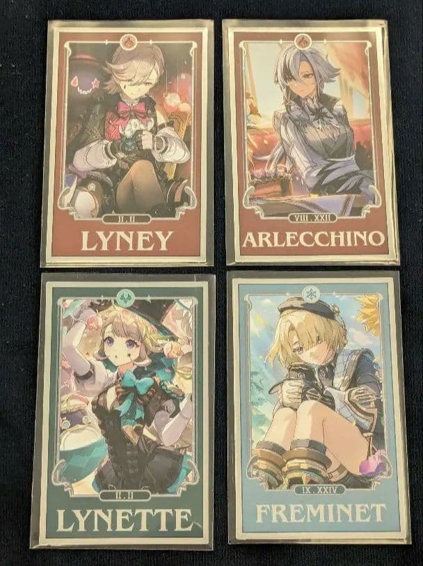 4枚セット おみくじ ランダムフォトカード ホヨランド2025 韓国限定 原神