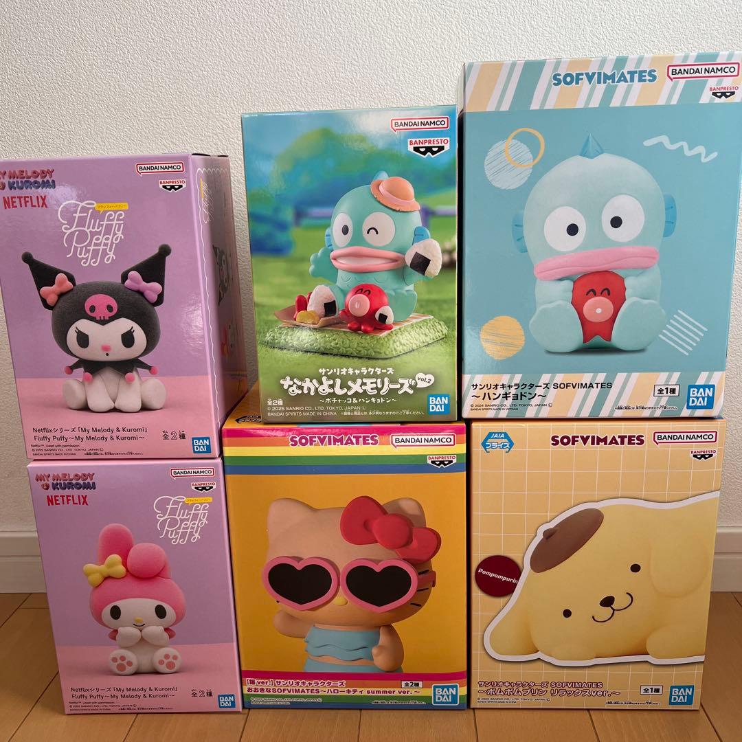 サンリオ　フィギュア　まとめ売り　6個 新品　匿名発送