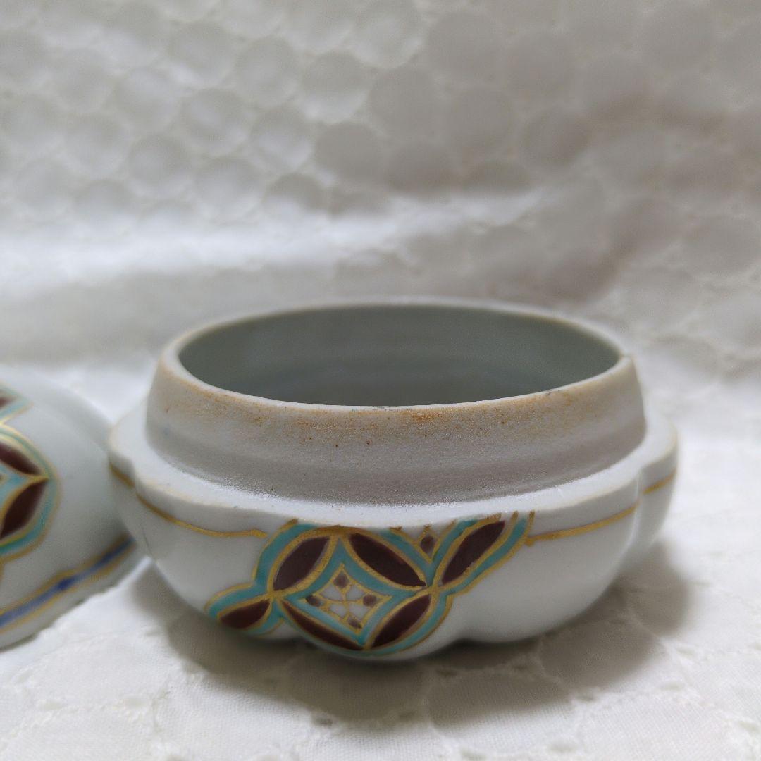 九谷　長左　香合