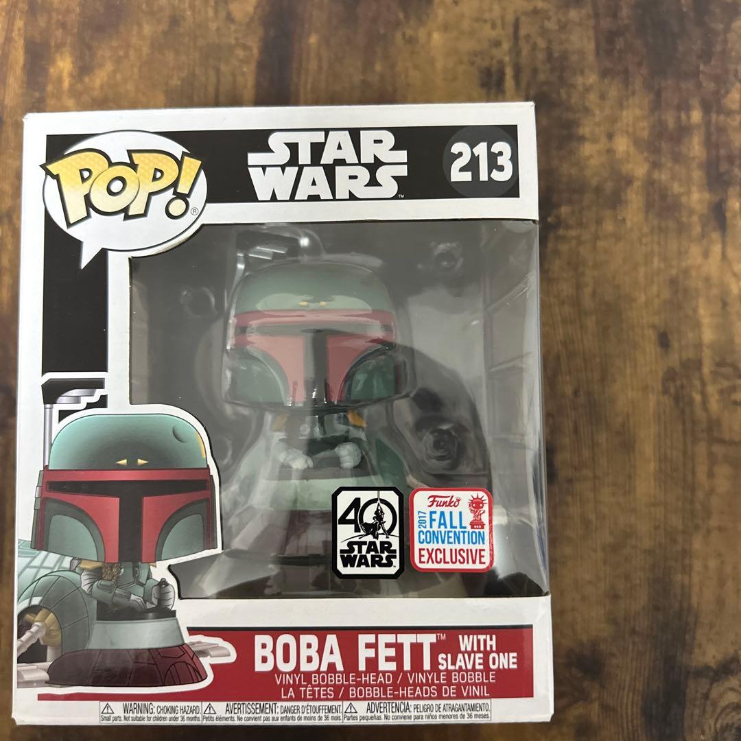 Funko POP ♯213 ボバフェットwith スレイブワン　限定品