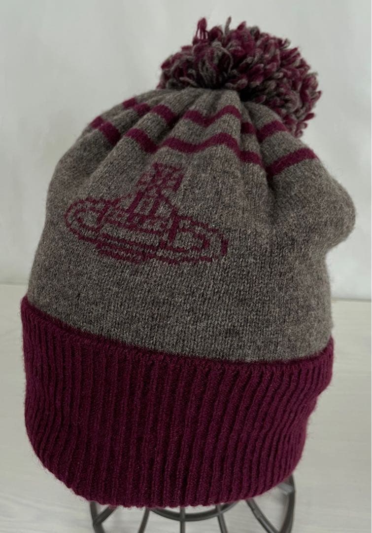 ヴィヴィアンウエストウッド　ニット帽　VivienneWestwood　ボンボン