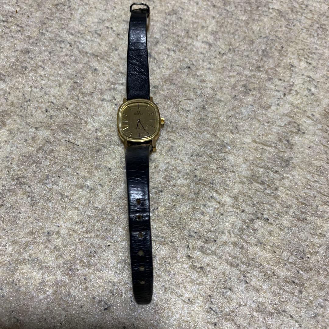 OMEGA ゴールド デビル　スクエア アナログ美品　本日限定28,000円が↓