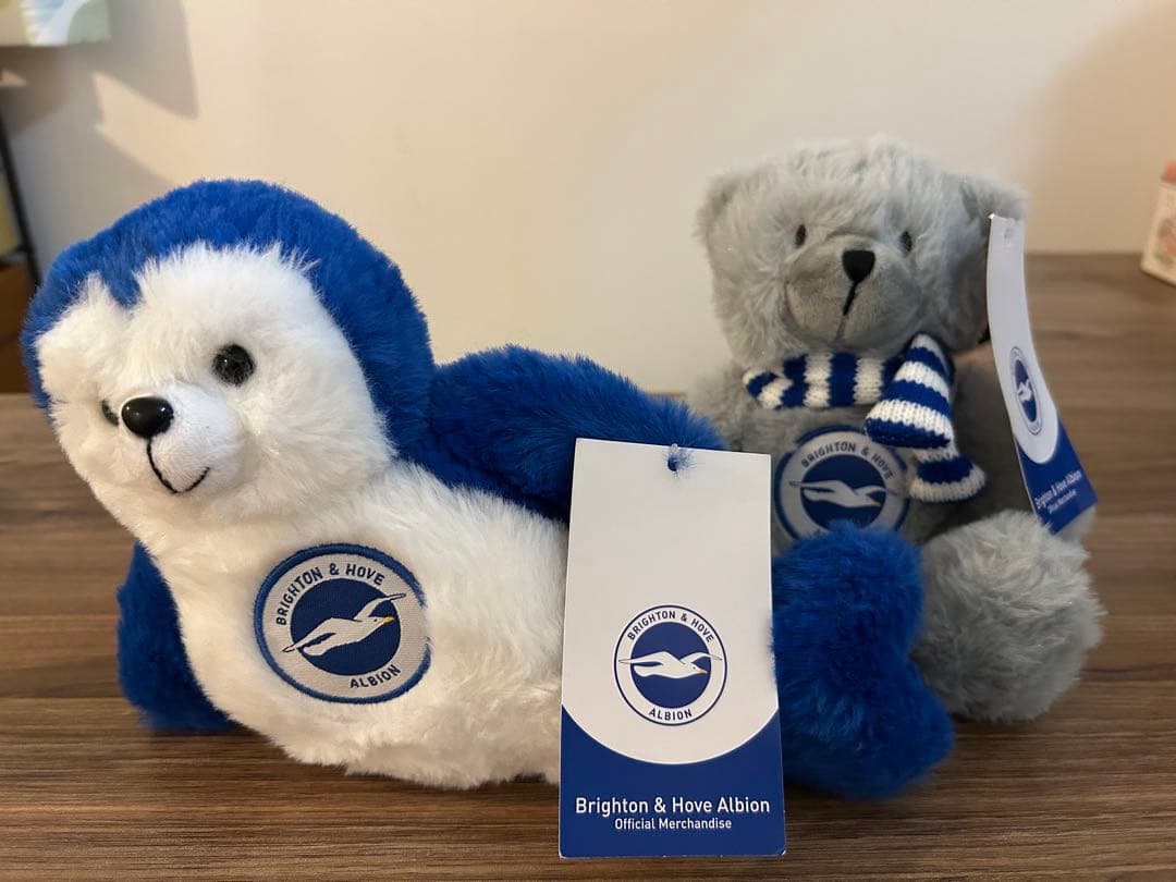 Brighton & Hove Albion ぬいぐるみセット　三笘薫ブライトン