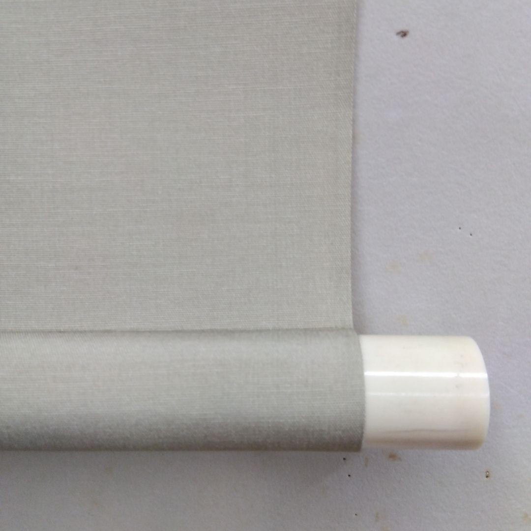 掛け軸　紅白梅　浜田三郎