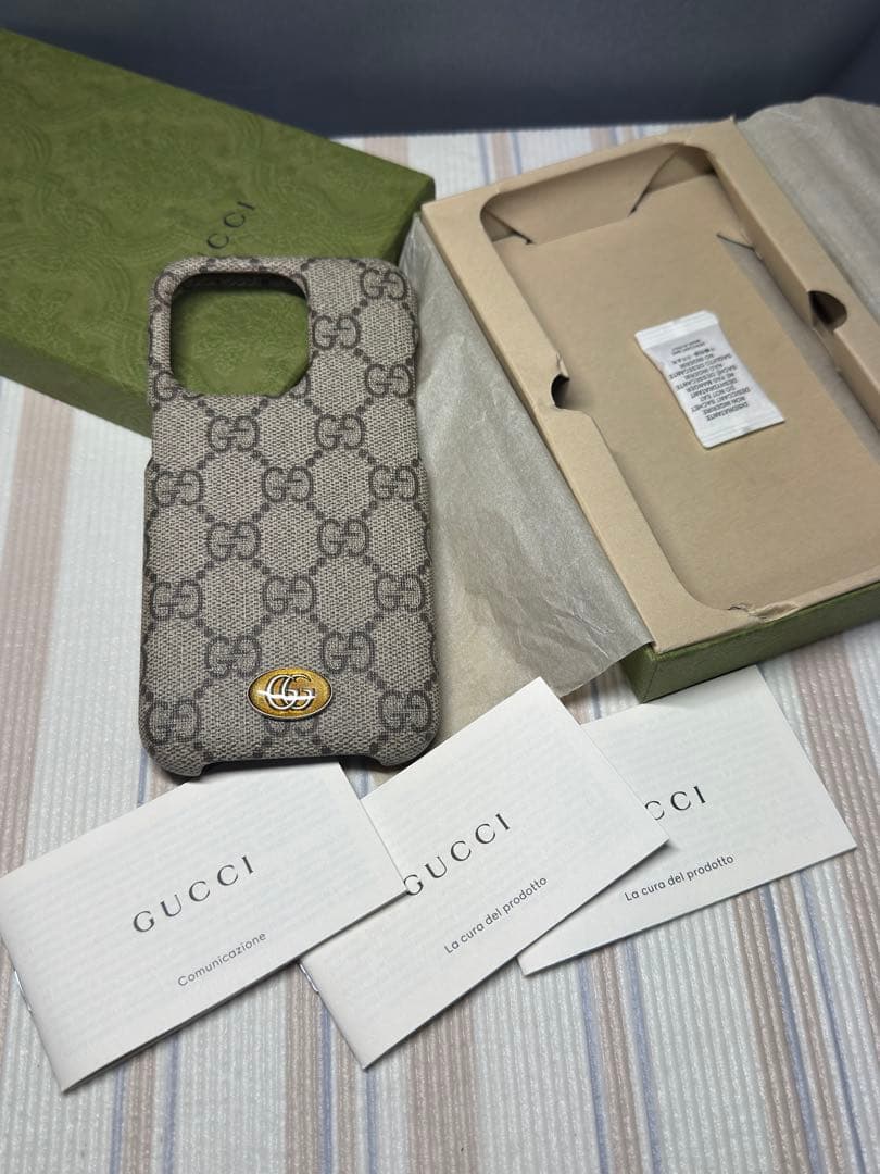 GUCCI GGパターン iPhone14 PRO ケース