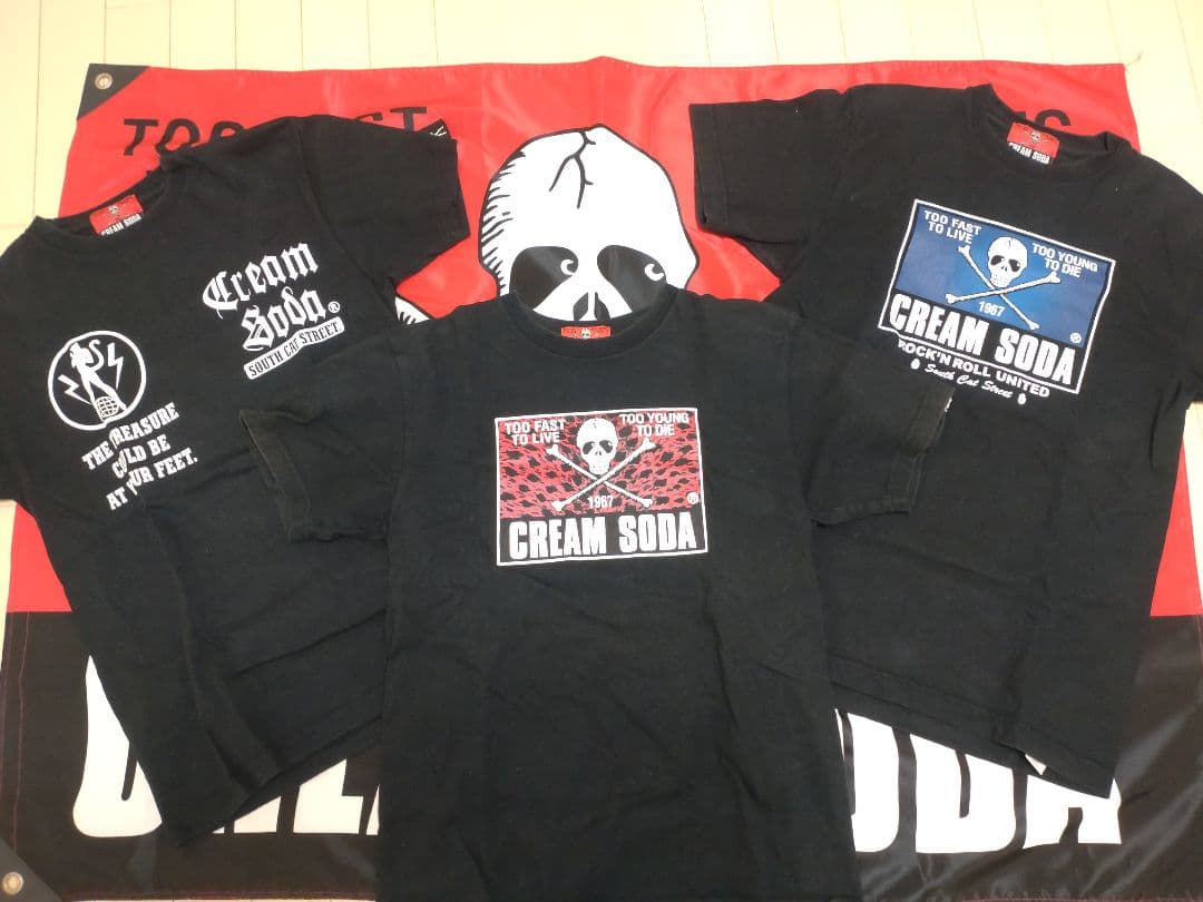 Cream Soda クリームソーダ ピンクドラゴン Tシャツ