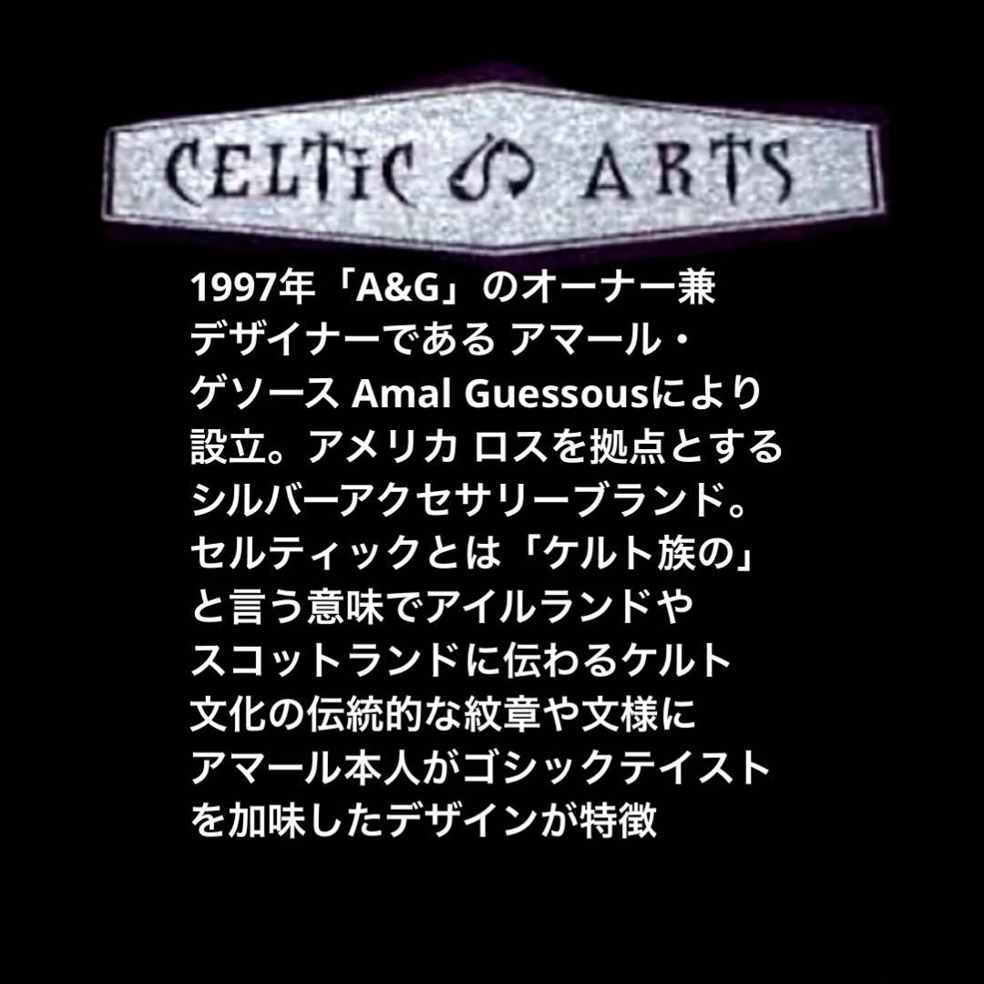 セルティックアーツ ケルト ゴシック SILVER リング 約21号