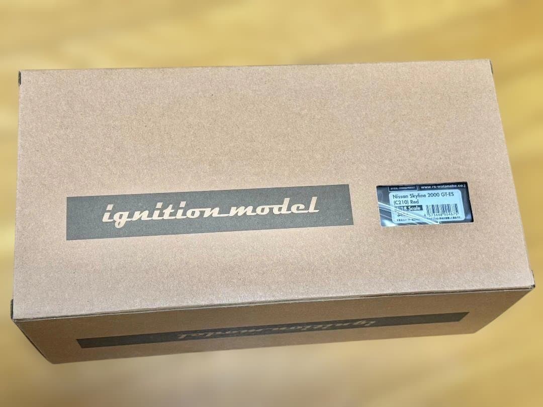 イグニッションモデル 日産 Skyline 2000 GT-ES Red
