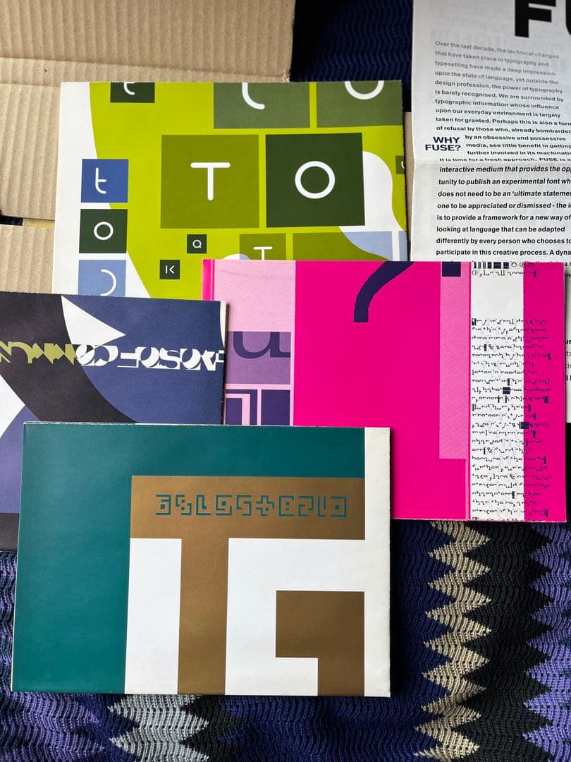 FUSE issue 1 デジタルフォントマガジン