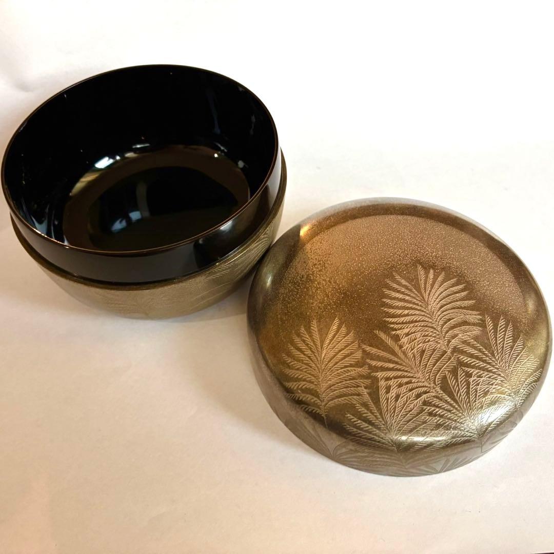 人間国宝　前史雄　沈銀すすき文平棗