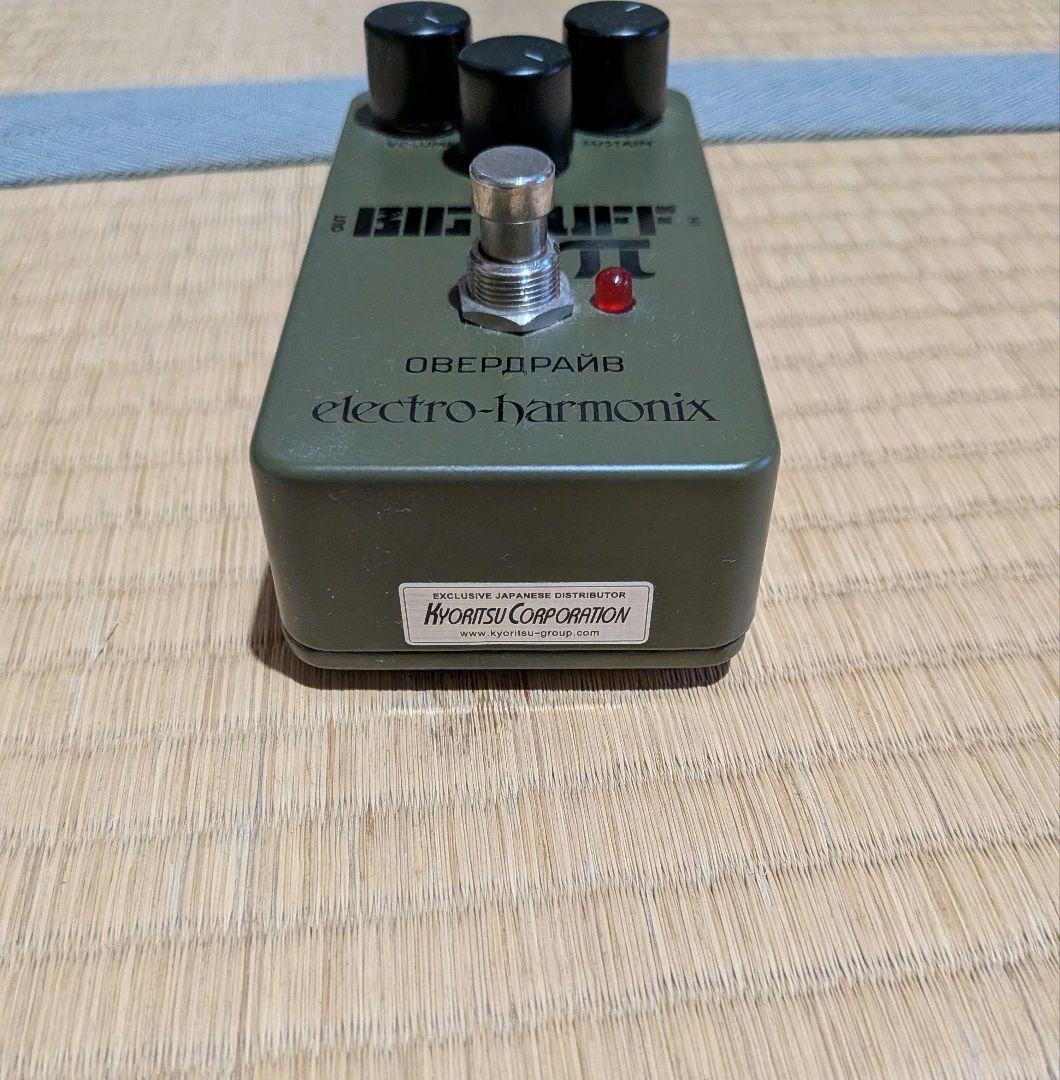 ギター electro-harmonix GREEN RUSSI BIG MUFF Pi