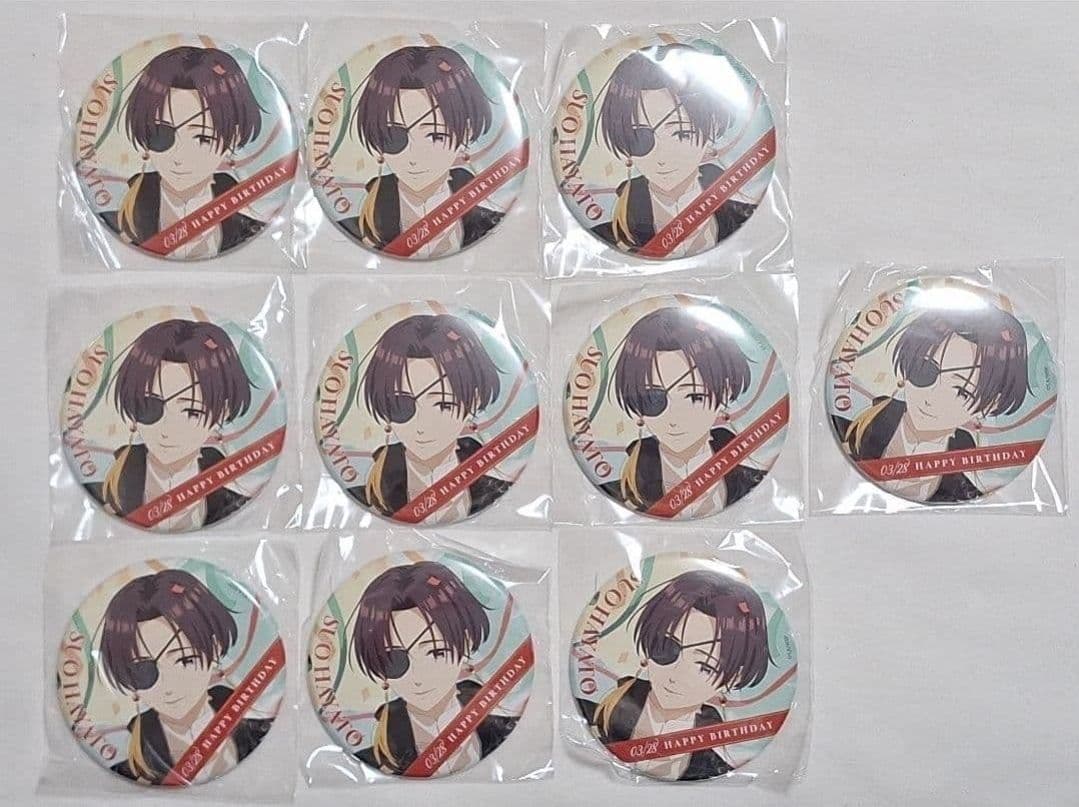 新品 未開封 バースデー 缶バッジ 蘇枋隼飛 WIND BREAKER 10点