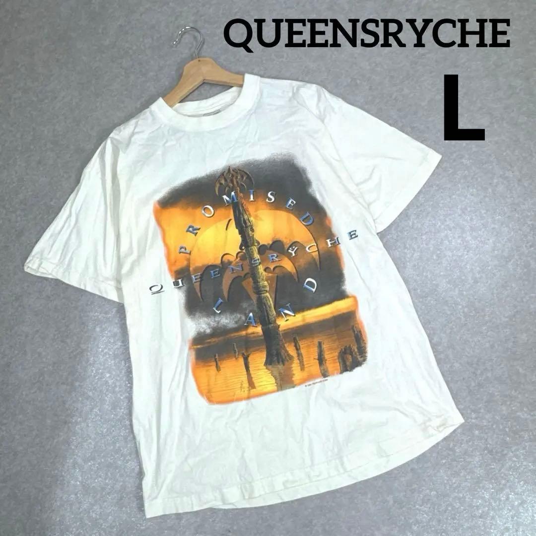 希少 90S QUEENSRYCHE ヴィンテージ バンドTシャツ 当時物 L